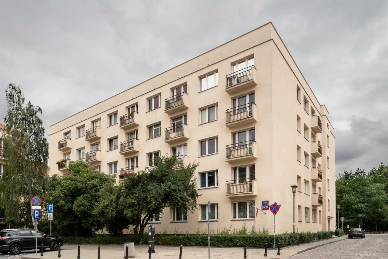 Apartament Ogrod Krasinskich Warschau Exterior foto